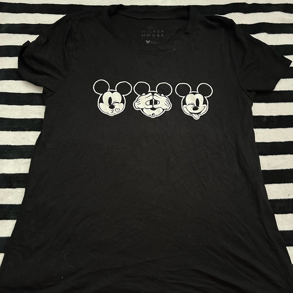 Disney Black Mickey Mouse Tee
